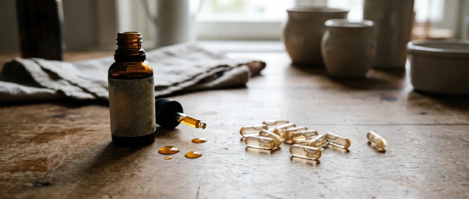 AZARIUS · Head-to-Head: Oil Vs Capsules at a Glance