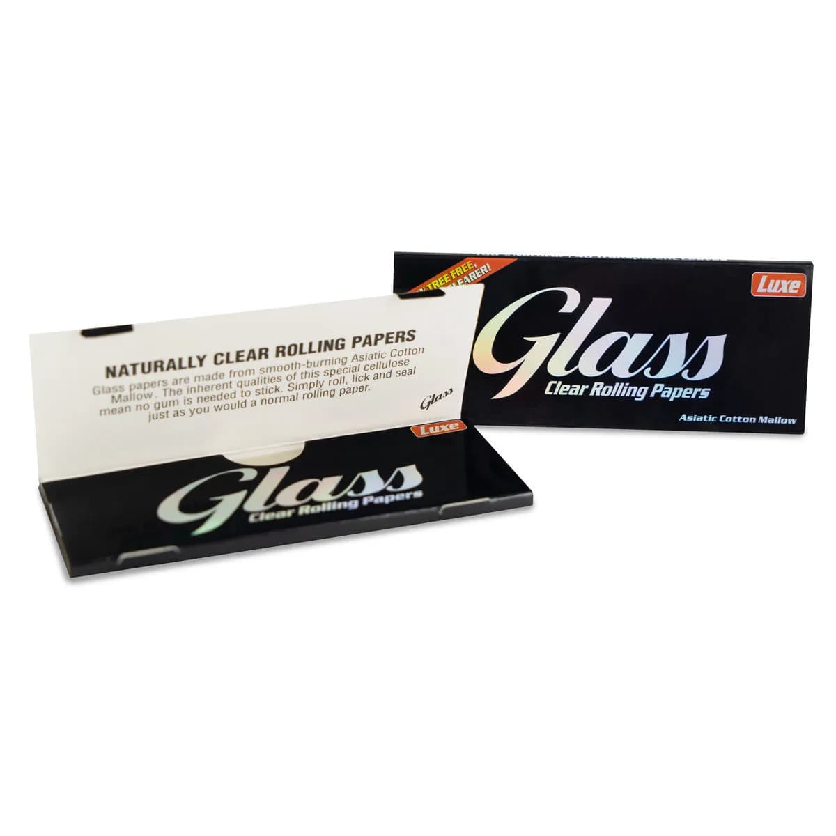 Bibułki Glass Transparent King Size