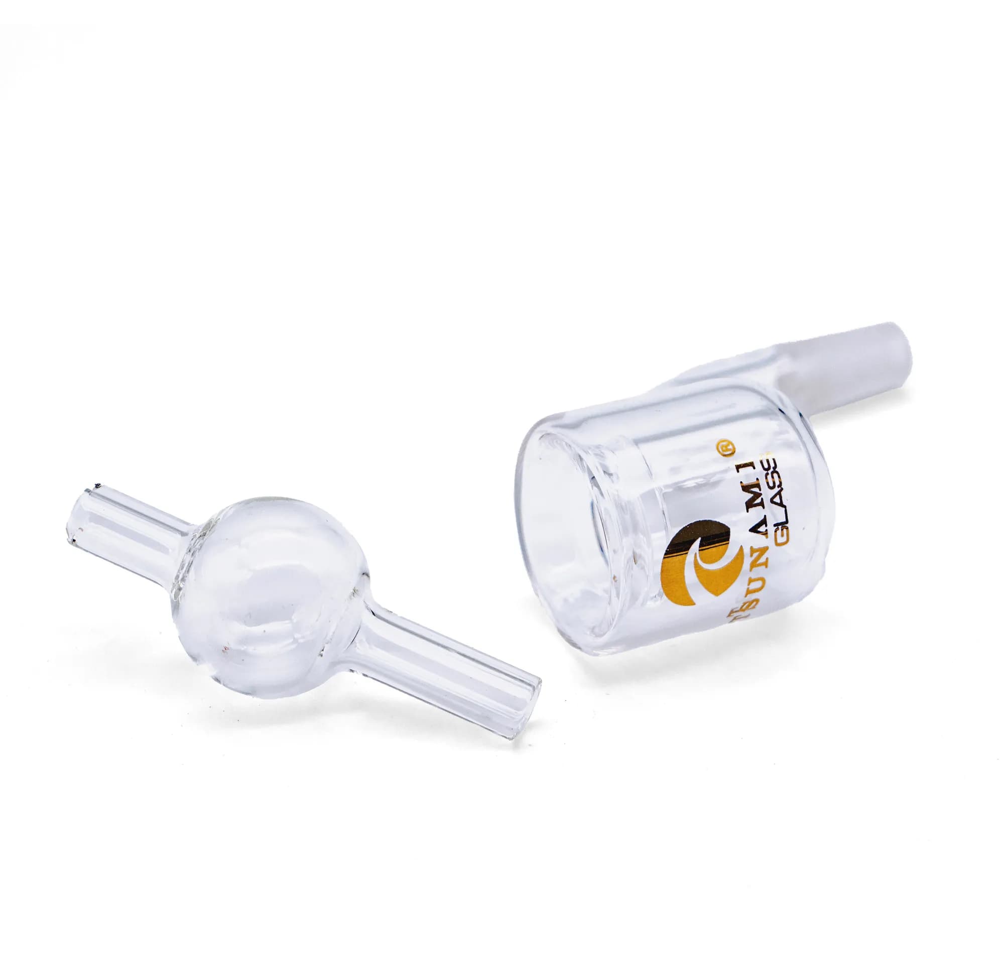 Banger Termiczny z Kwarcu z Carb Cap (Tsunami Glass)