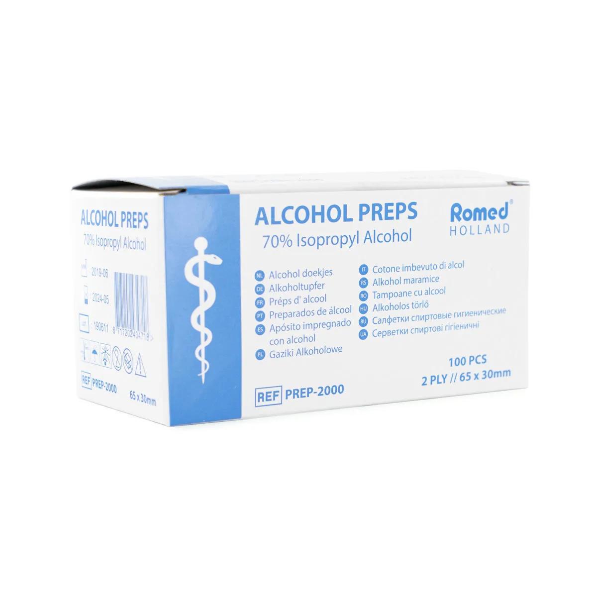 Chusteczki nasączone alkoholem