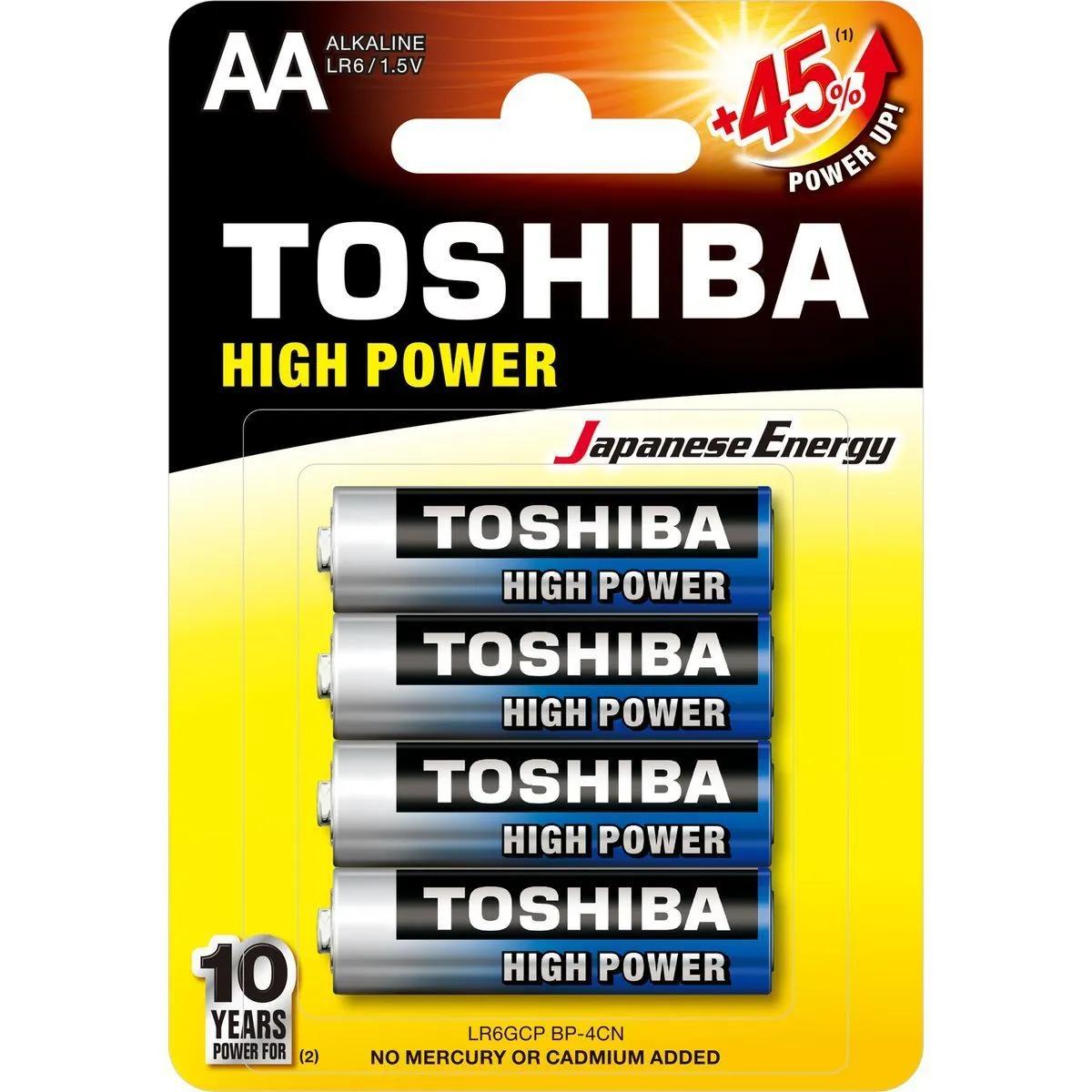Baterie alkaliczne AA Toshiba