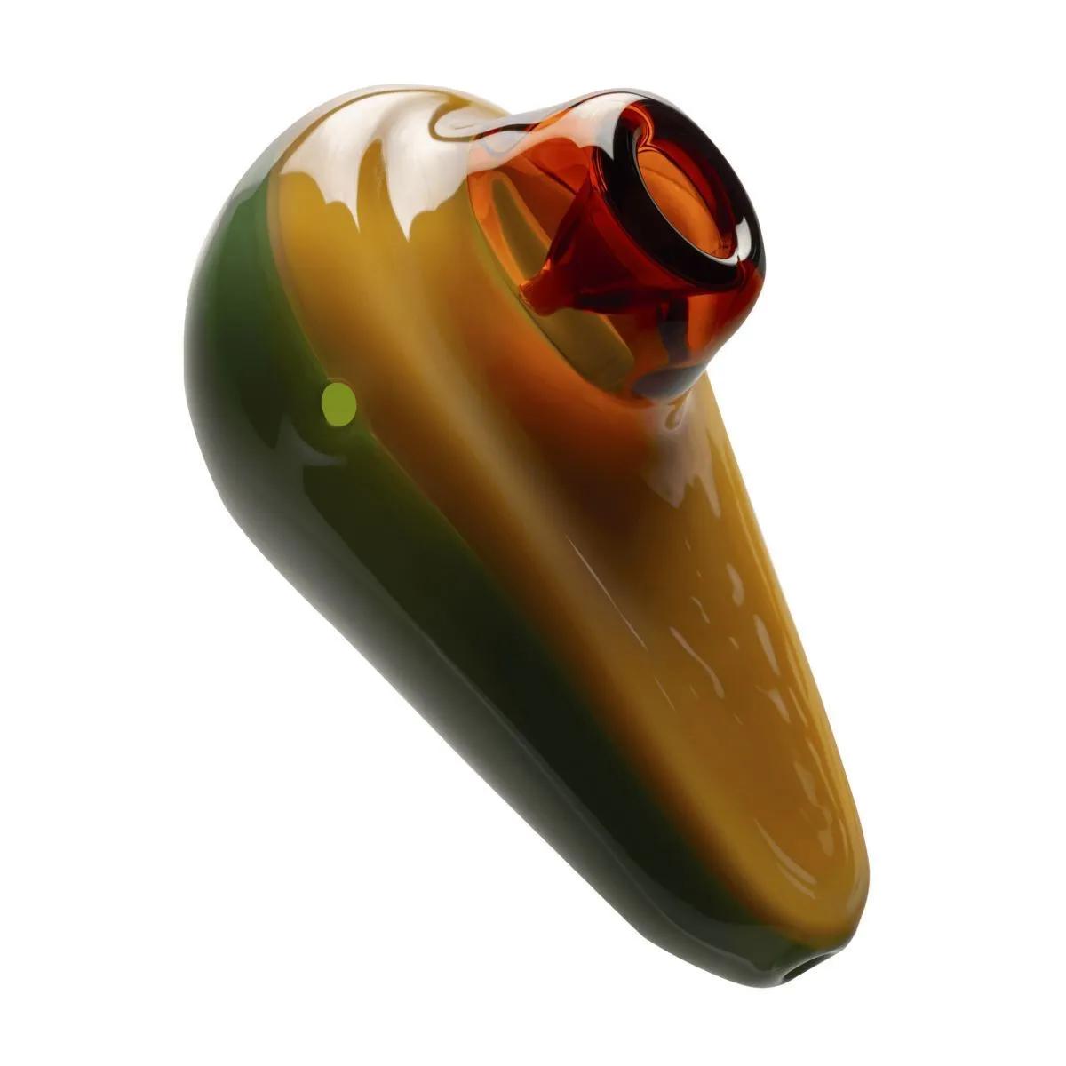Szklana fajka Avocado