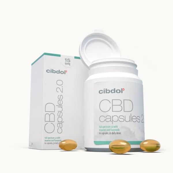 Kapsułki CBD 15%