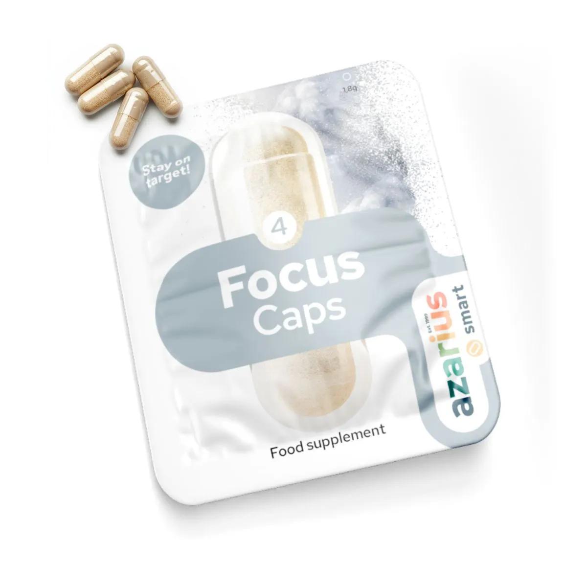 Focus Caps – kapsułki wspomagające koncentrację