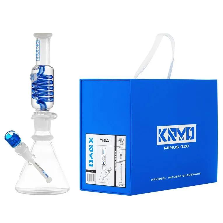 Bong typu beaker z możliwością mrożenia