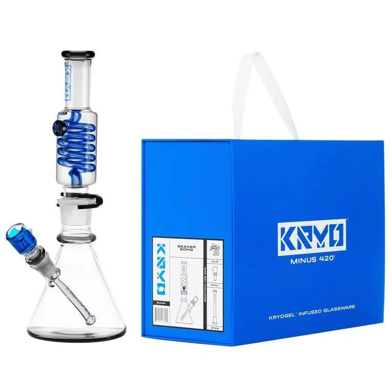 Bong typu beaker z możliwością mrożenia