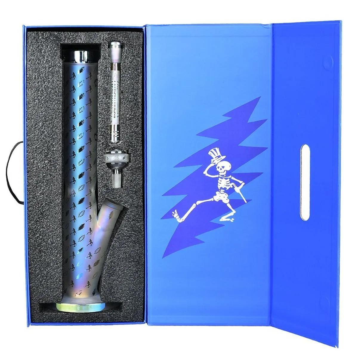 Szklane bongo Bolts and Skellies (Grateful Dead x Pulsar)
