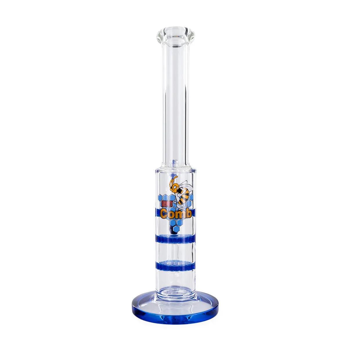 Szklane bongo 'Triple HoneyComb'
