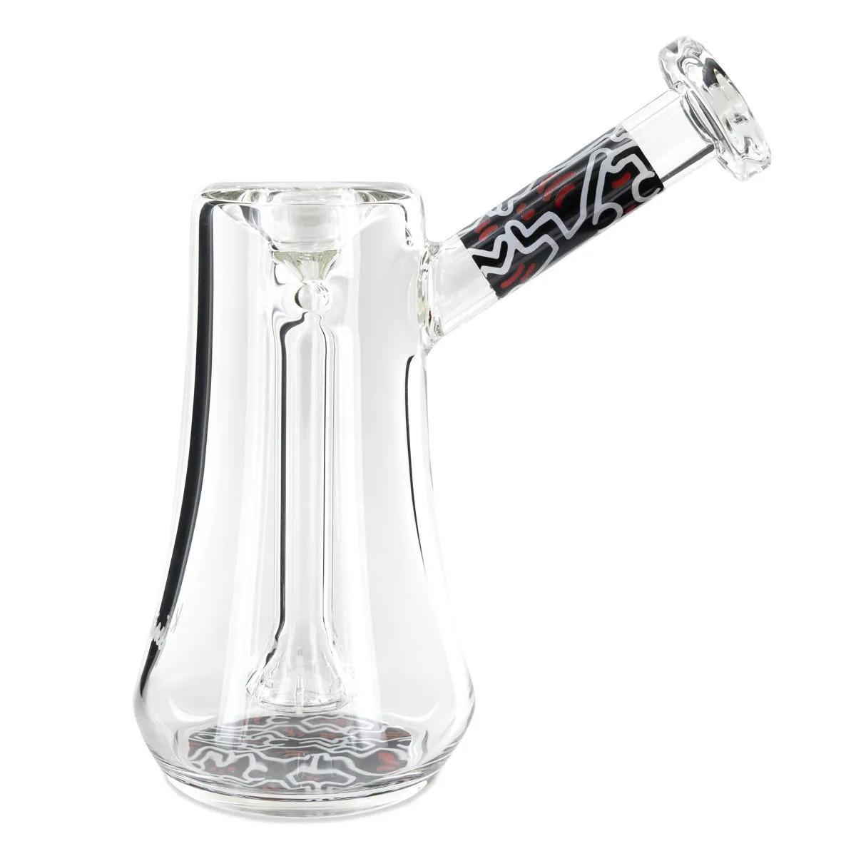 K. Haring Glass Collection Szklany Bubbler