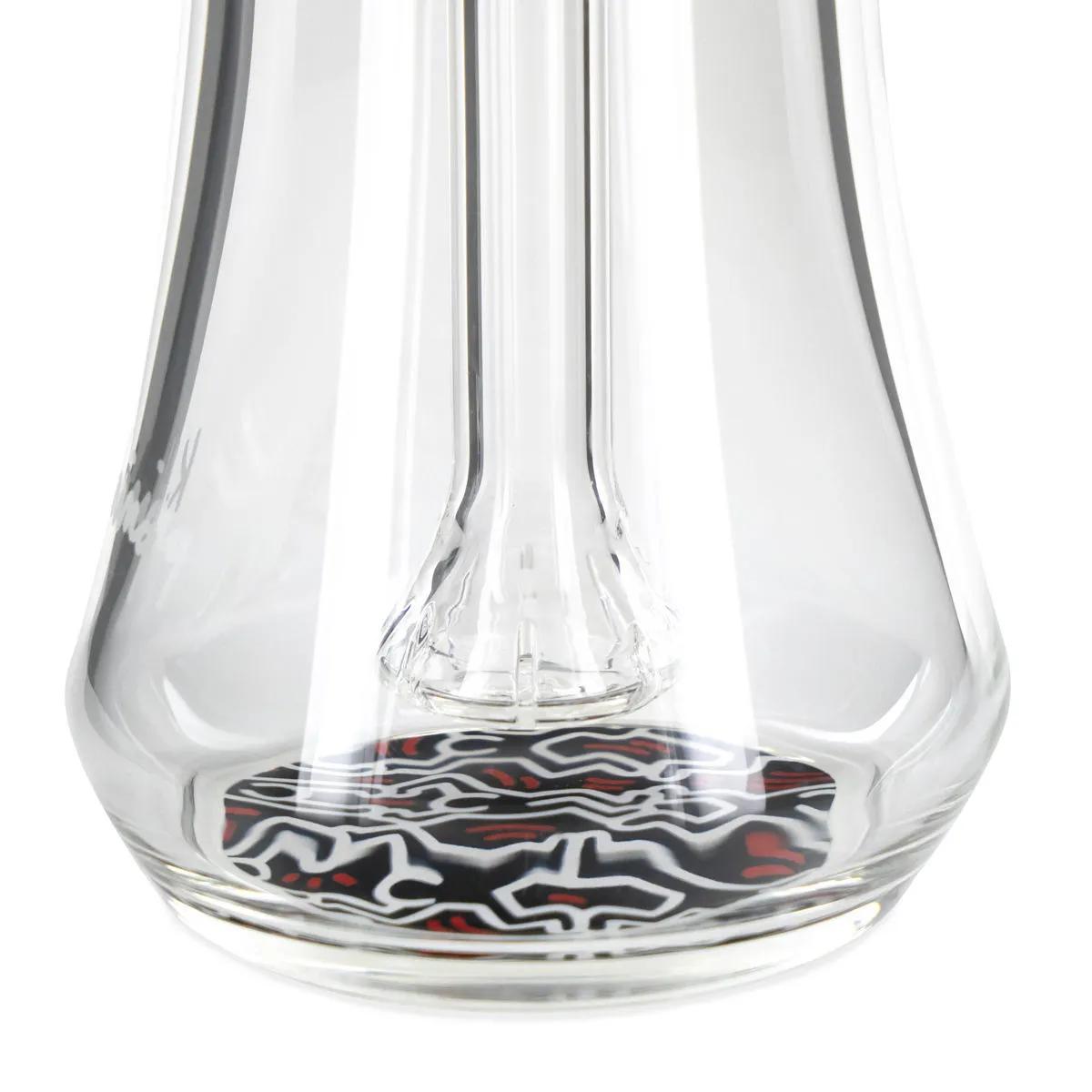 K. Haring Glass Collection Szklany Bubbler