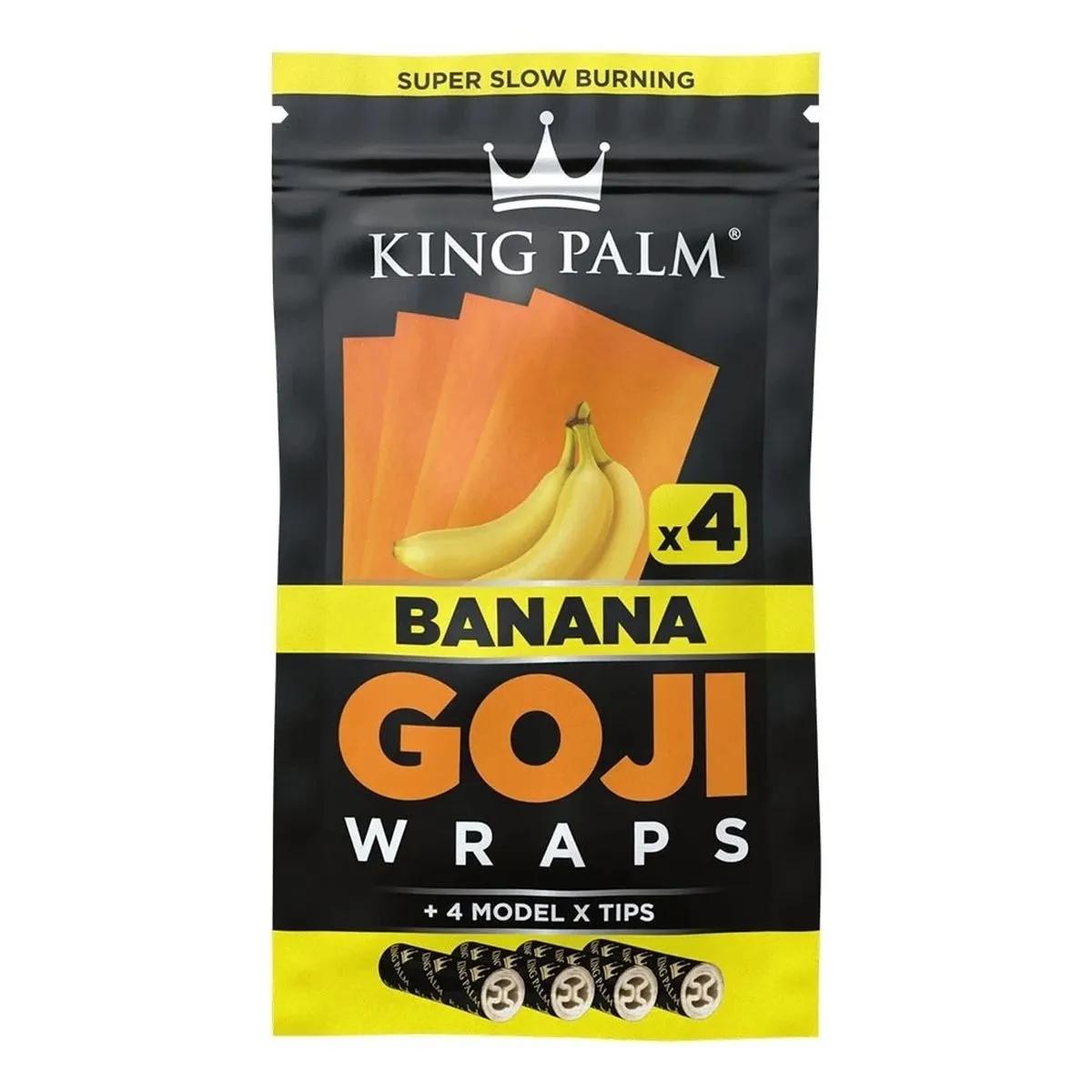 Bibułki Goji z filtrami 4 szt. (King Palm)