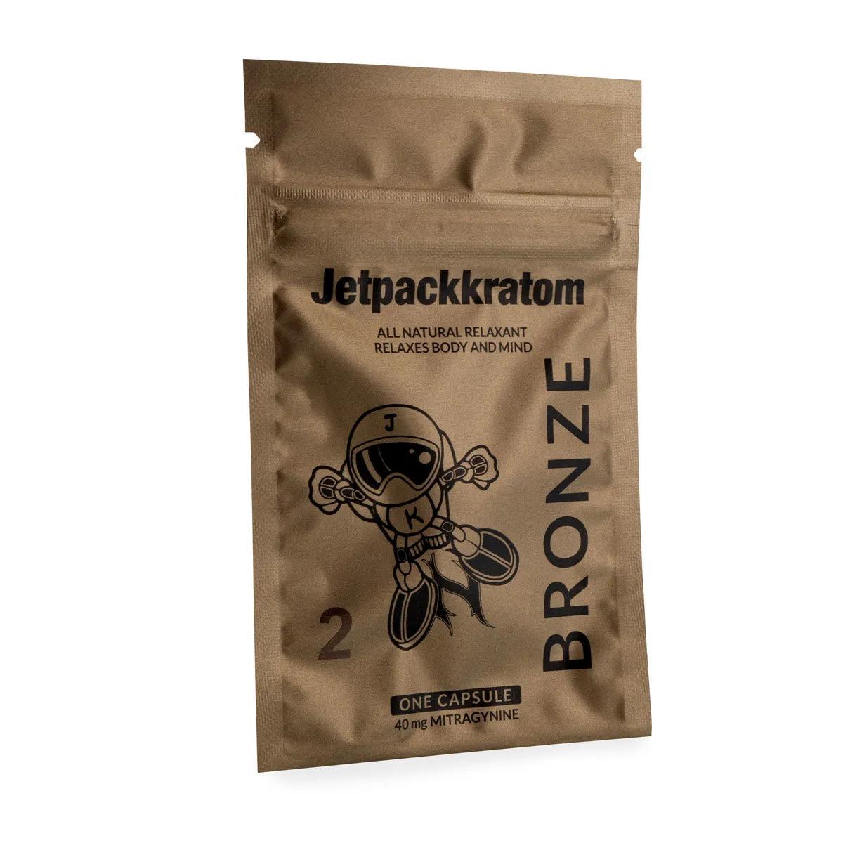Jetpackkratom BRONZE 40mg Extract - Kapsułki