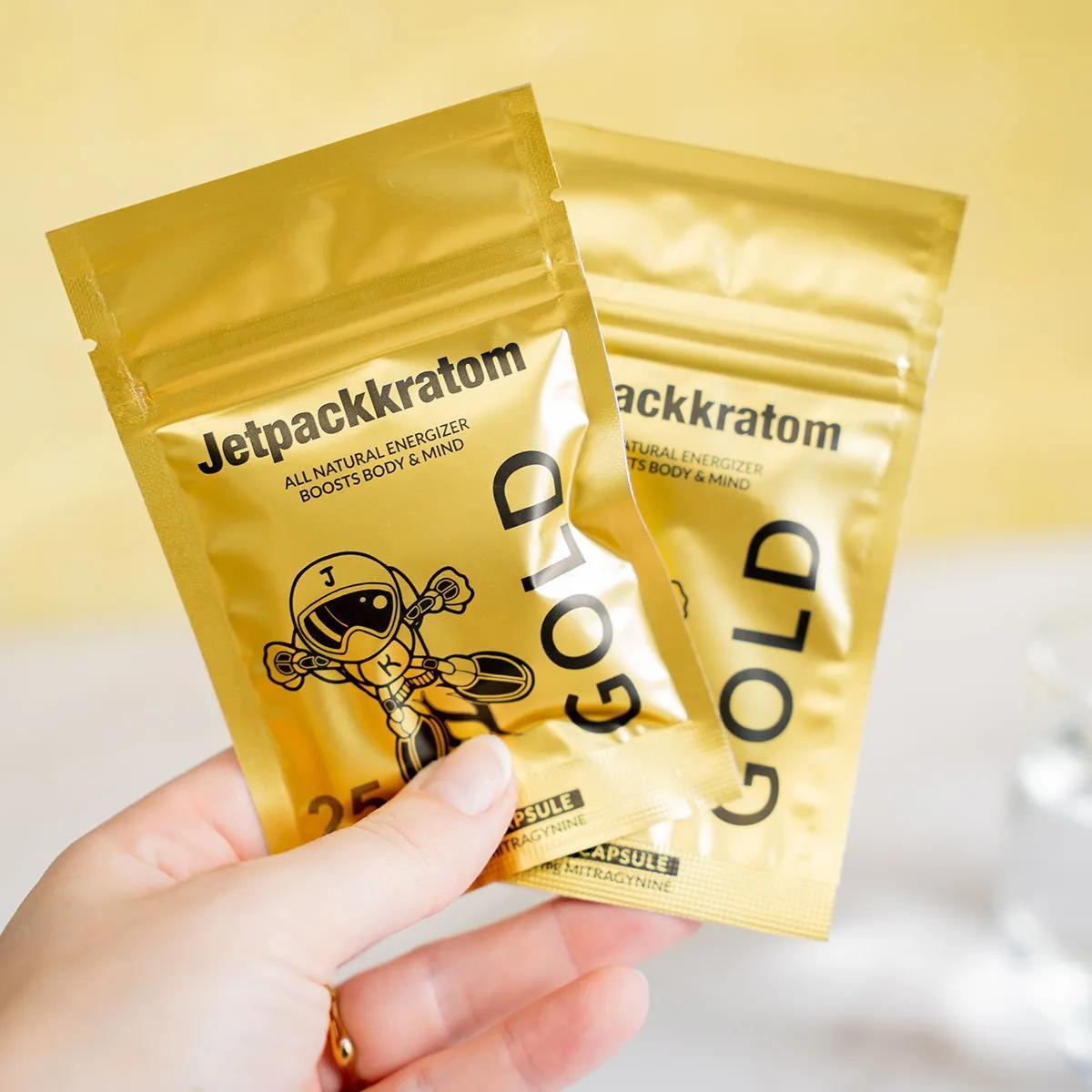 Jetpackkratom GOLD 80mg Extract - Kapsułki