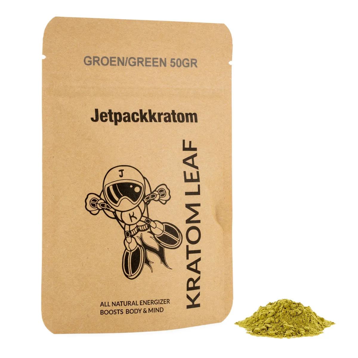 Jetpackkratom Zielony Kratom w proszku