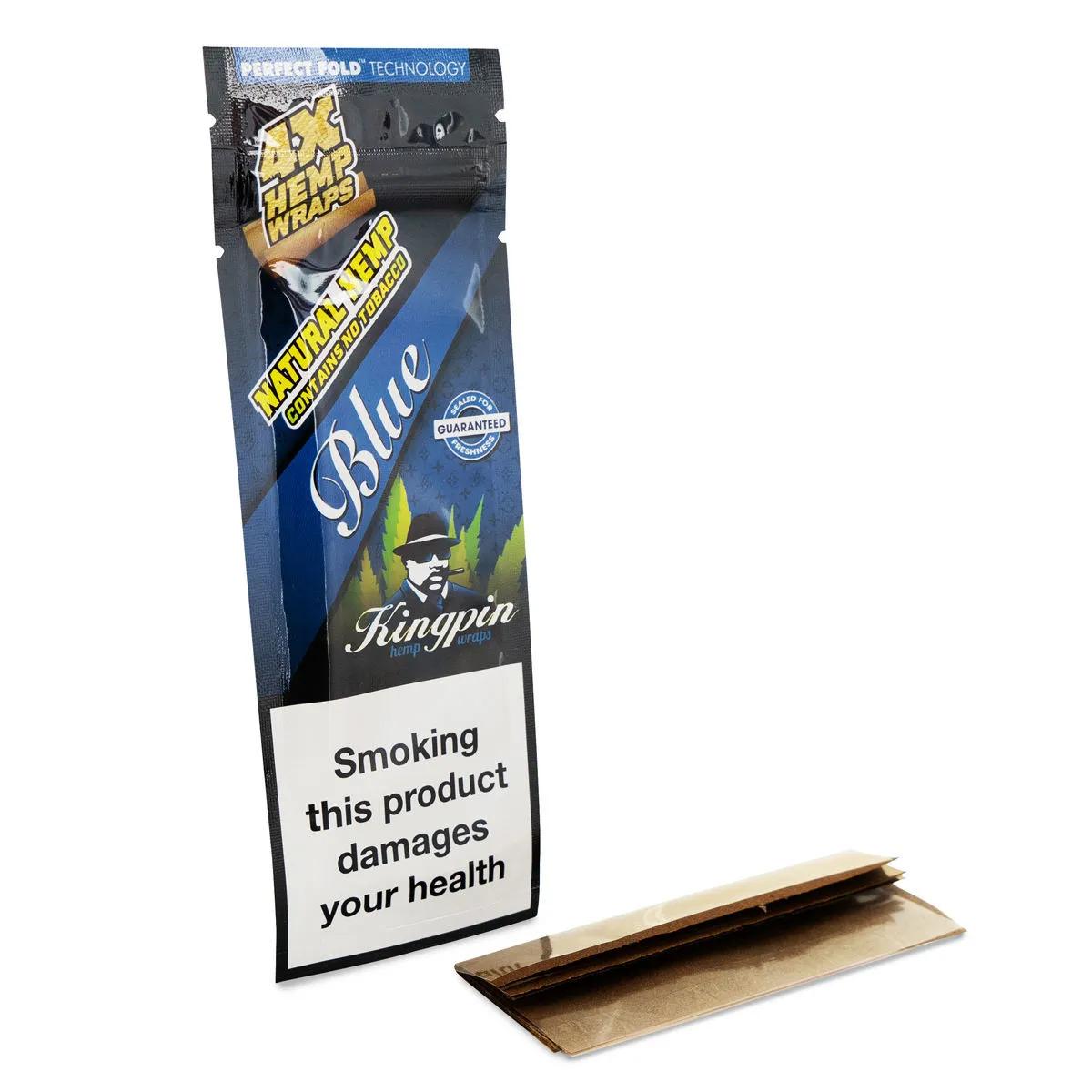 Kingpin Hemp Wraps - konopne bibułki do bluntów