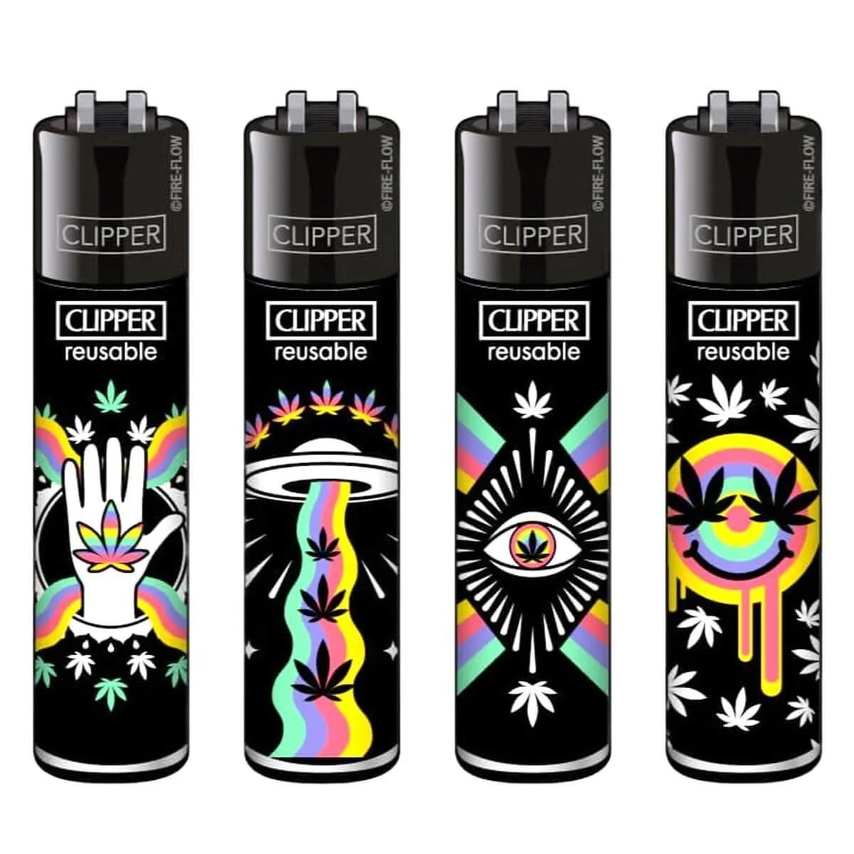 Zapalniczka Clipper 420 Rainbow
