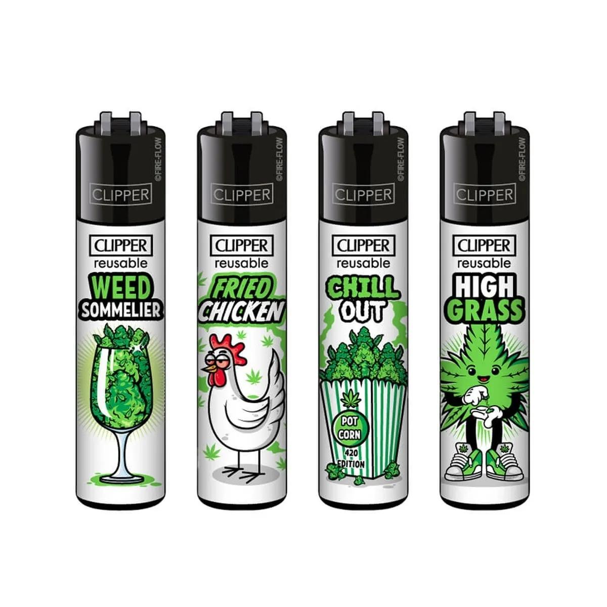 Zapalniczka Clipper Classic Weed