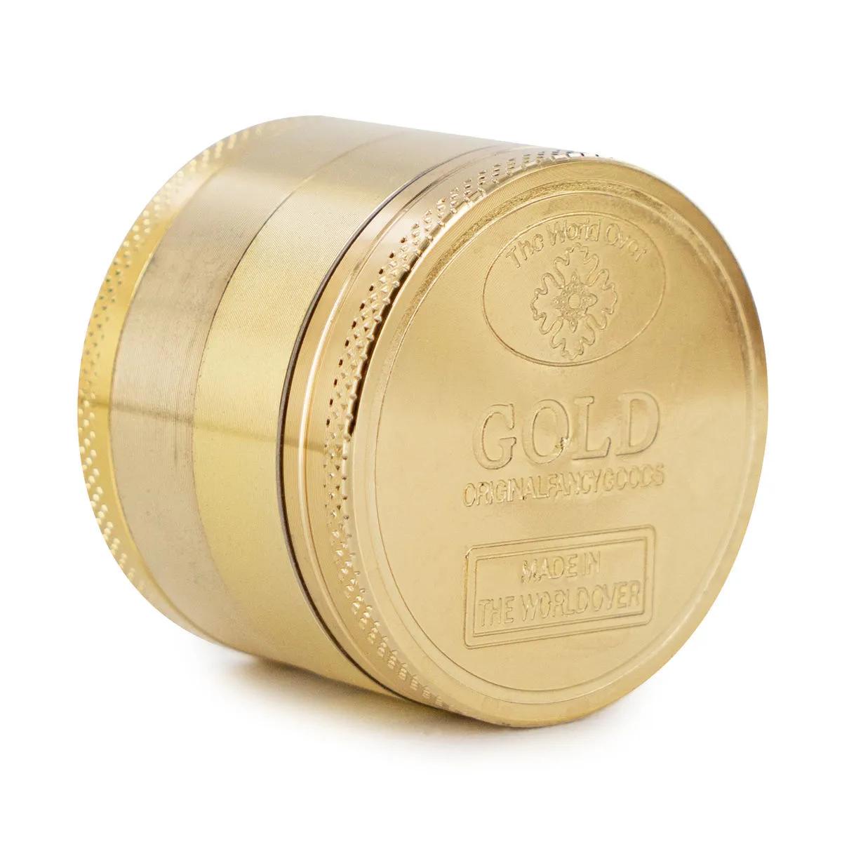 Metalowy młynek 24K Gold