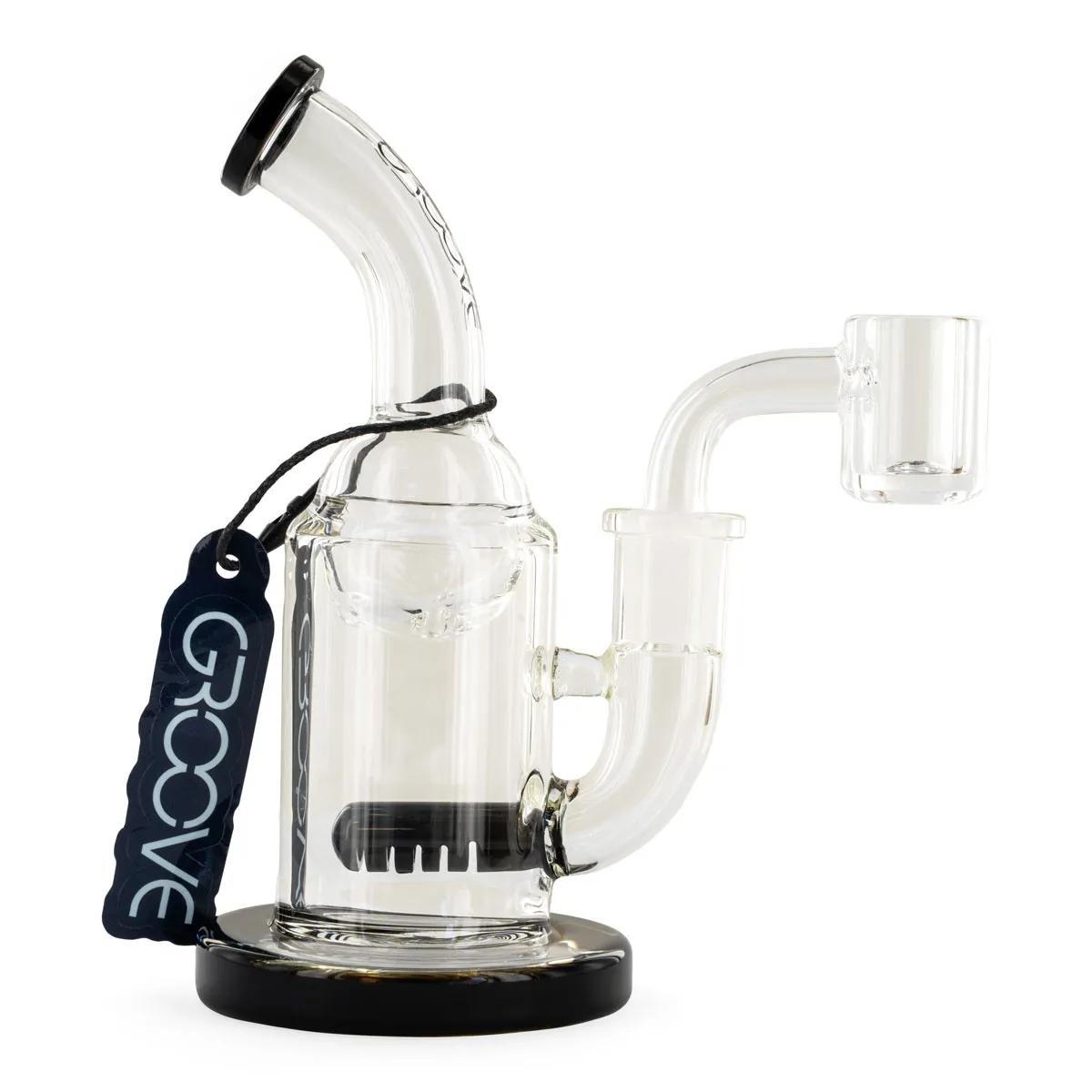 Groove Micro Tube Glass Rig - szklany rig do dabbingu