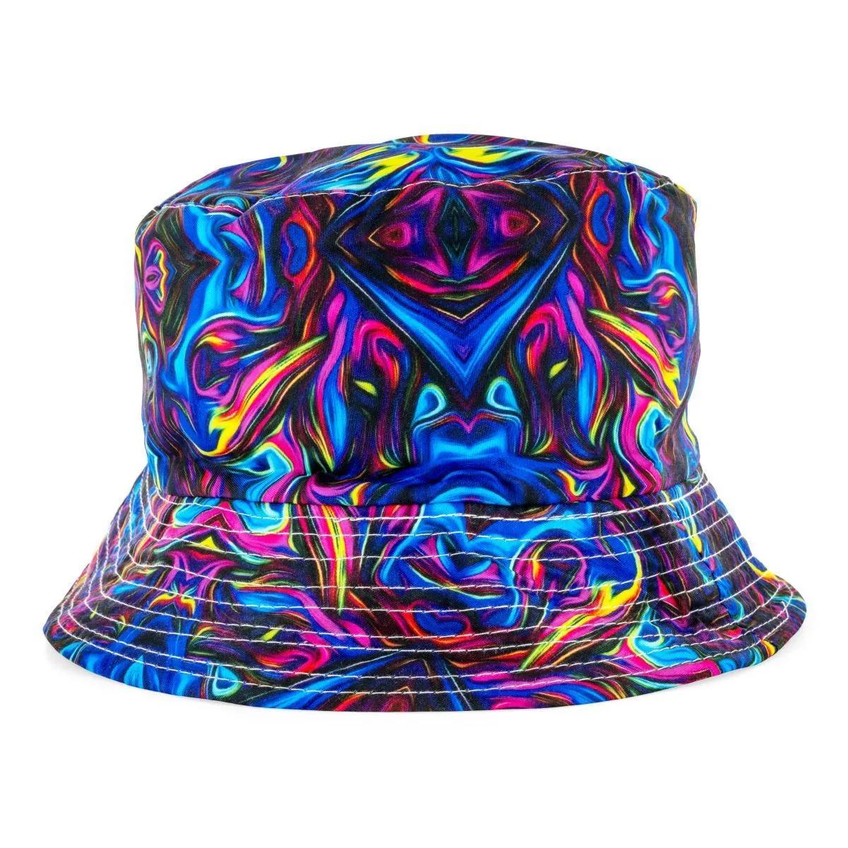 Psychodeliczny kapelusz bucket