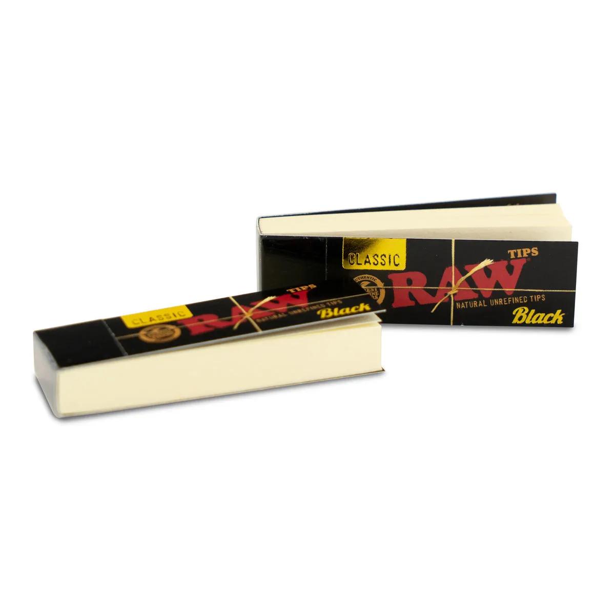 Filterki RAW Black Rolling Tips