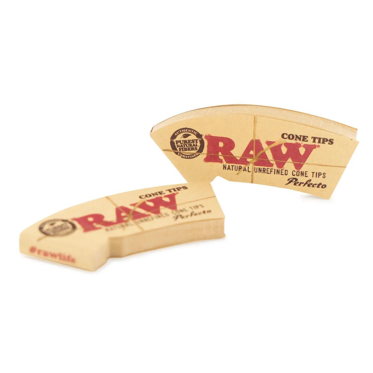 RAW Cone Tips Perfecto - filterki do jointów stożkowych