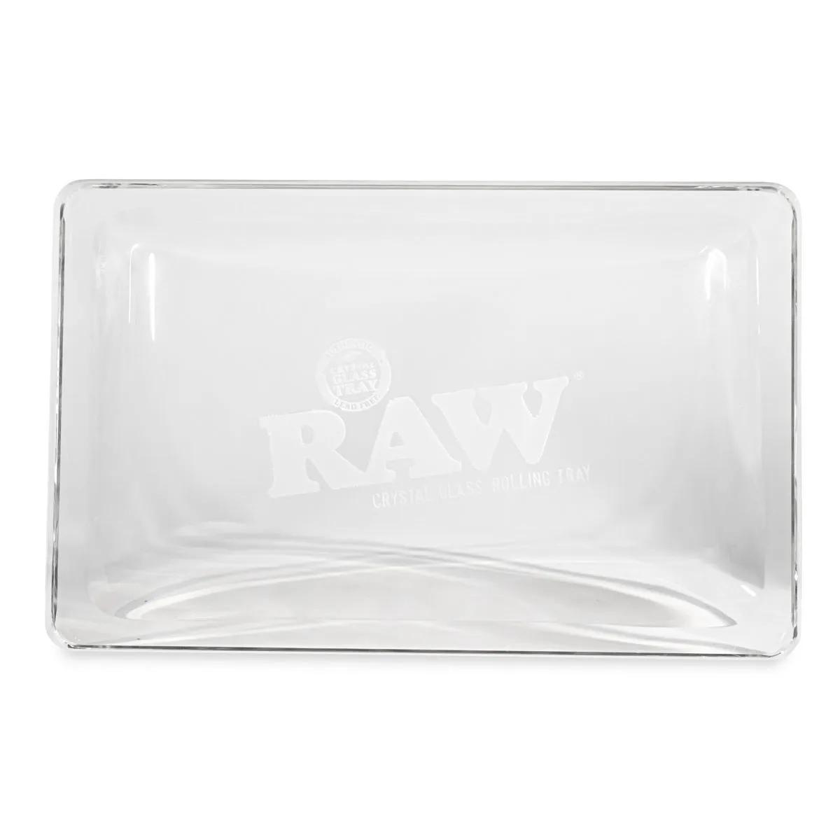 RAW Kryształowa szklana podkładka do palenia