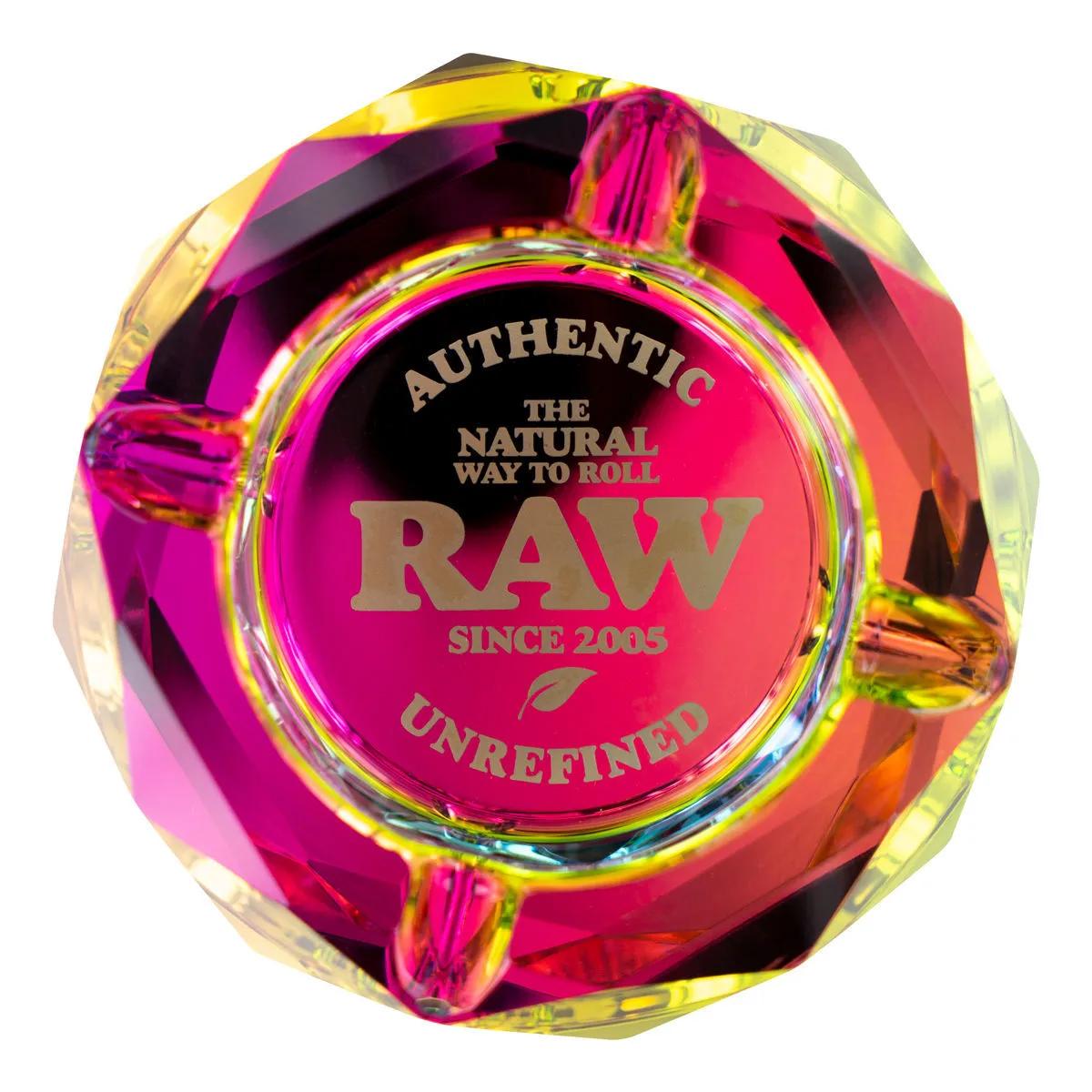 RAW Szklana popielniczka