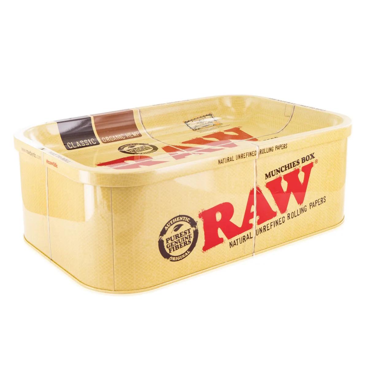RAW Munchies Box – pudełko z tacką do zwijania