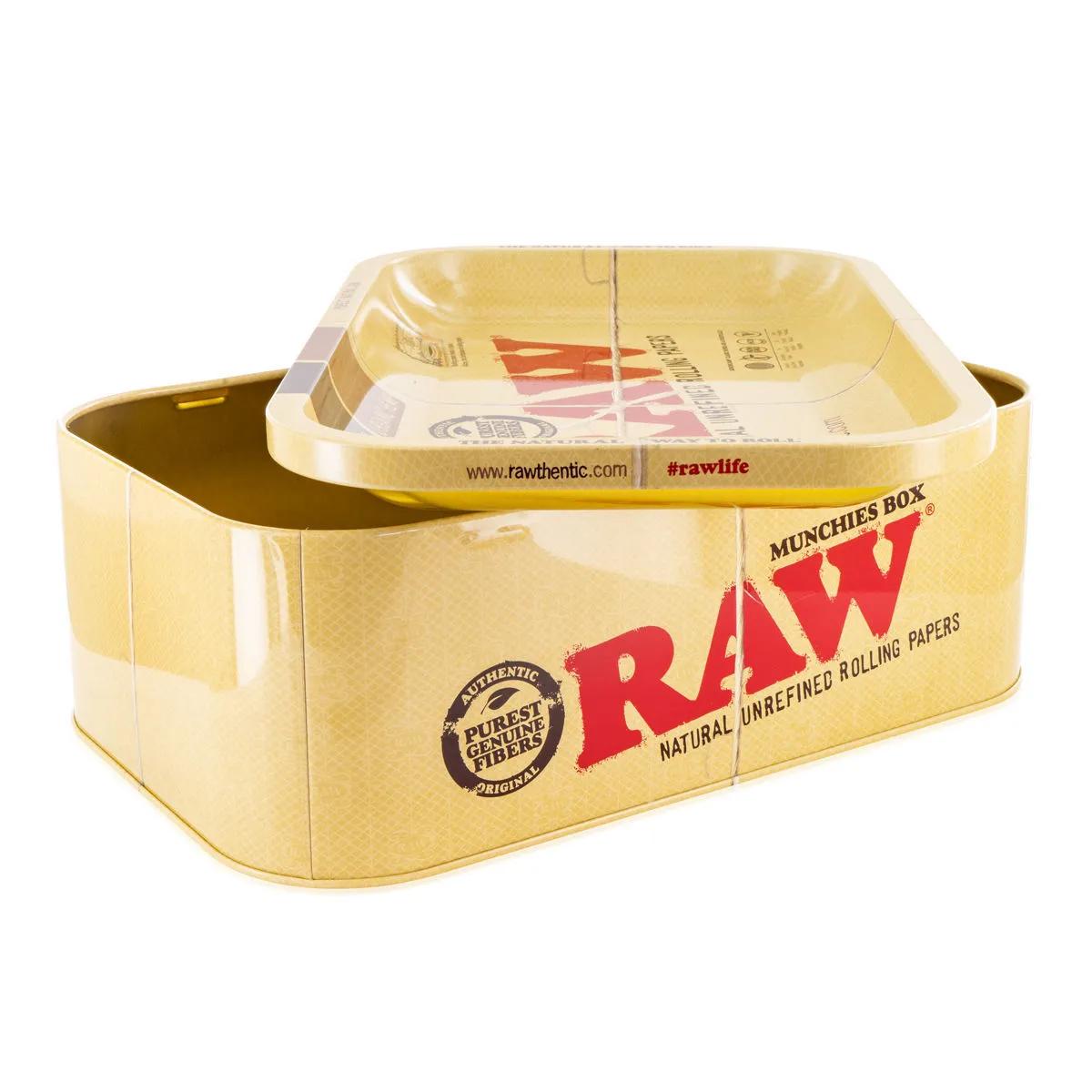 RAW Munchies Box – pudełko z tacką do zwijania