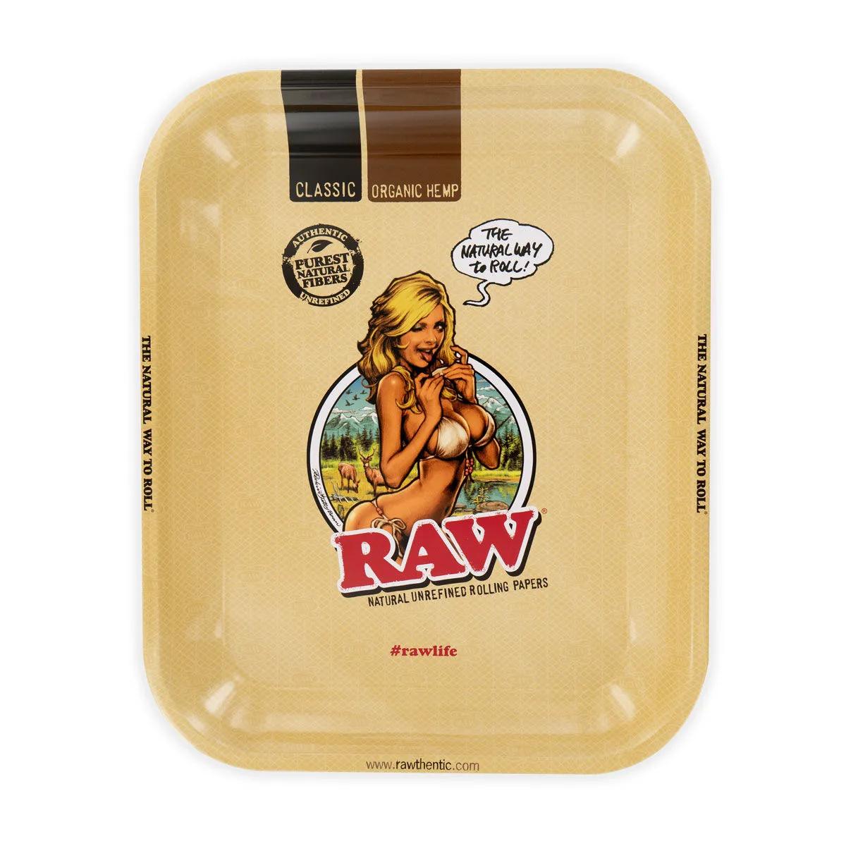 Taca do kręcenia RAW Rolling Tray Girl