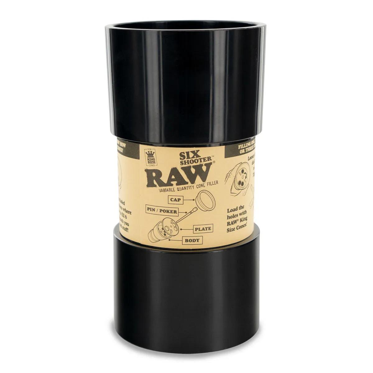 RAW Six Shooter – nabijarka do 6 stożków King Size