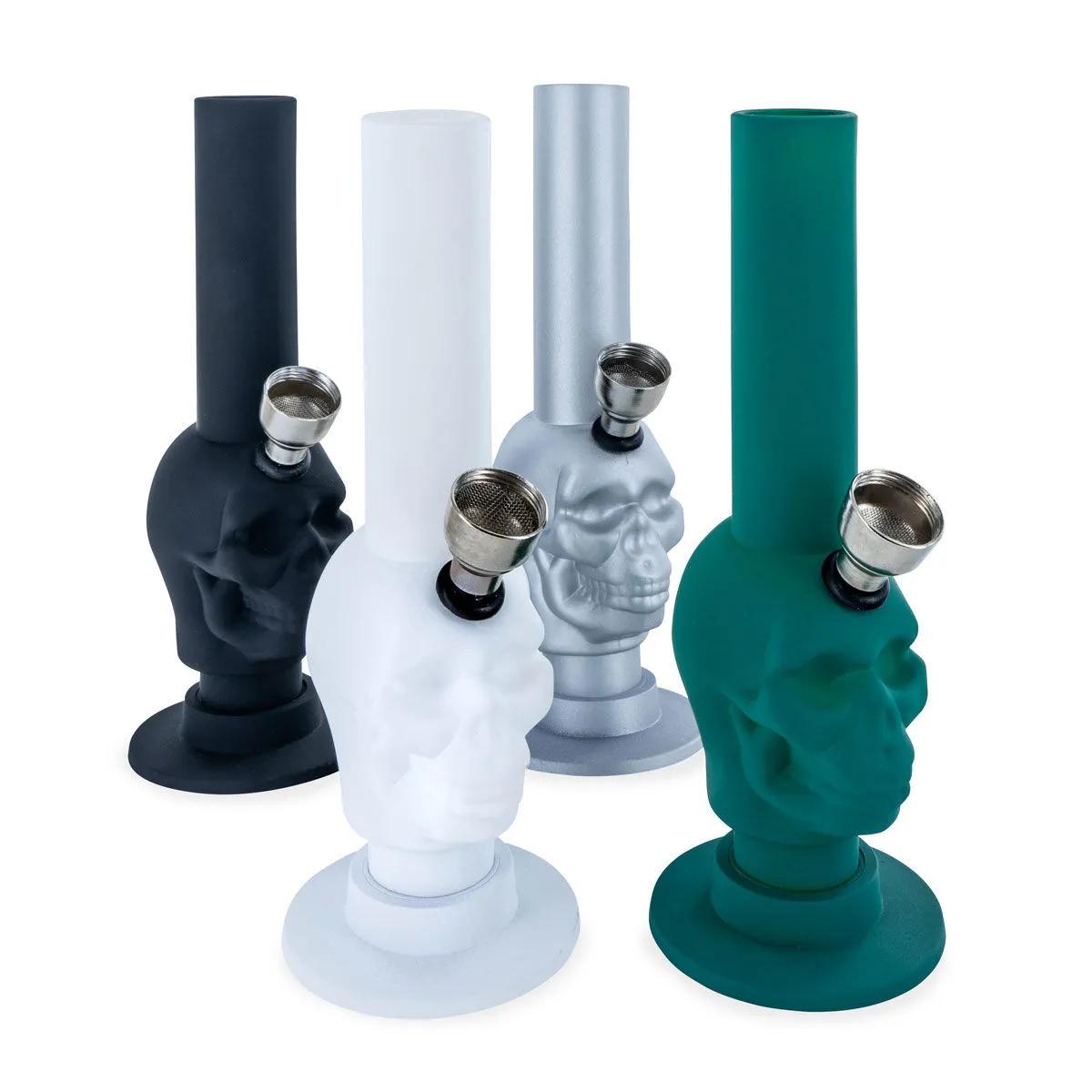 Mały akrylowy bong w kształcie czaszki Champ High