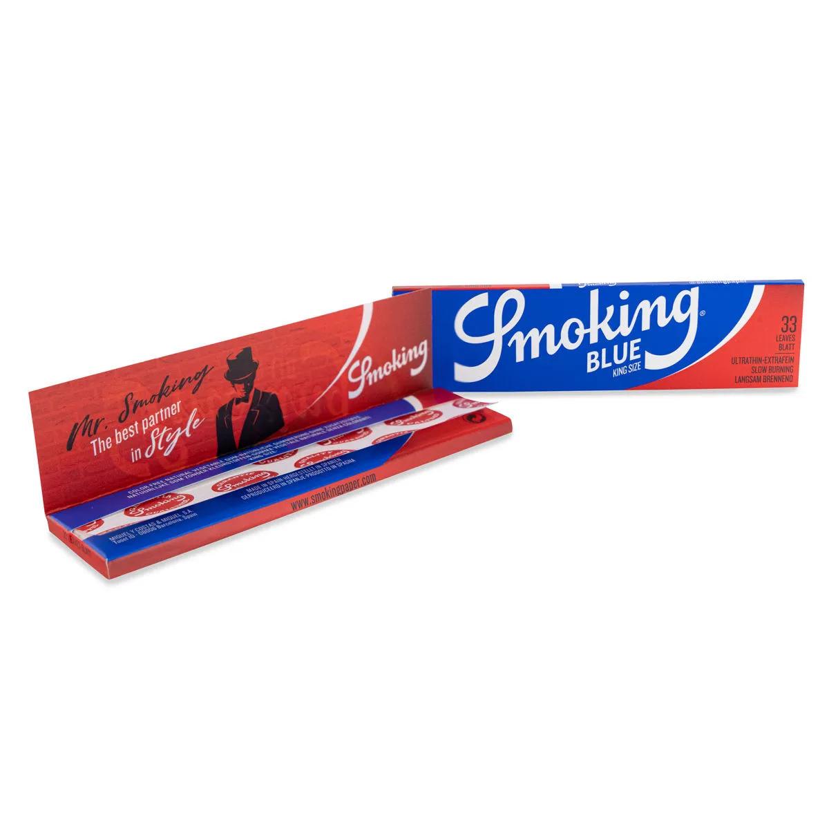Smoking Blue Bibułki King Size