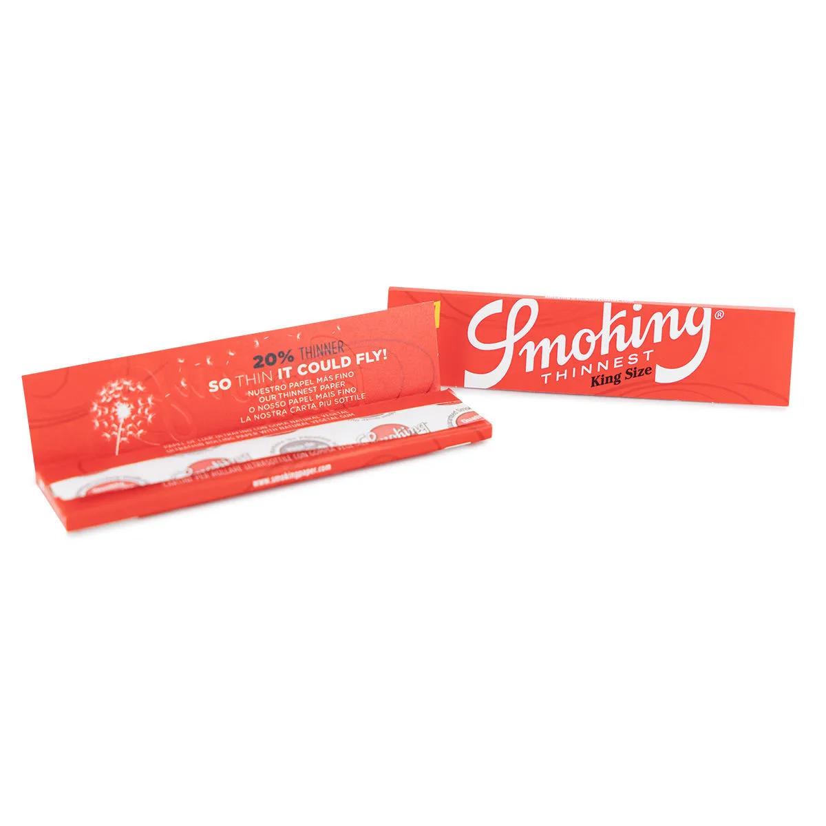 Smoking Thinnest bibułki King Size