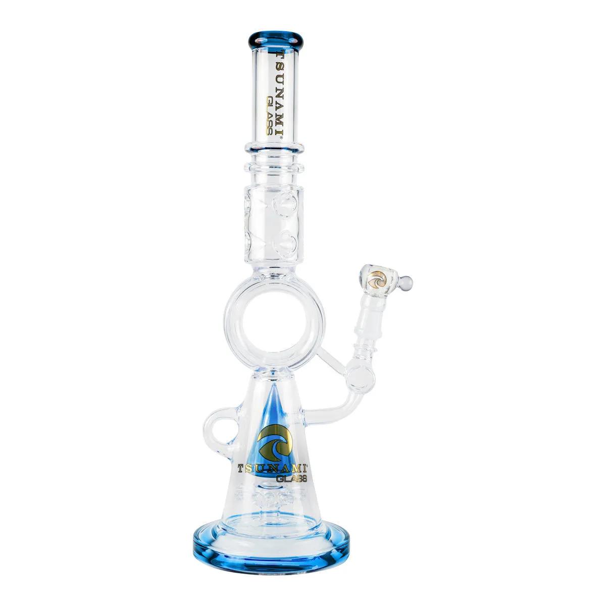 Bong Sprinkler Donut 18'' (Tsunami Glass)