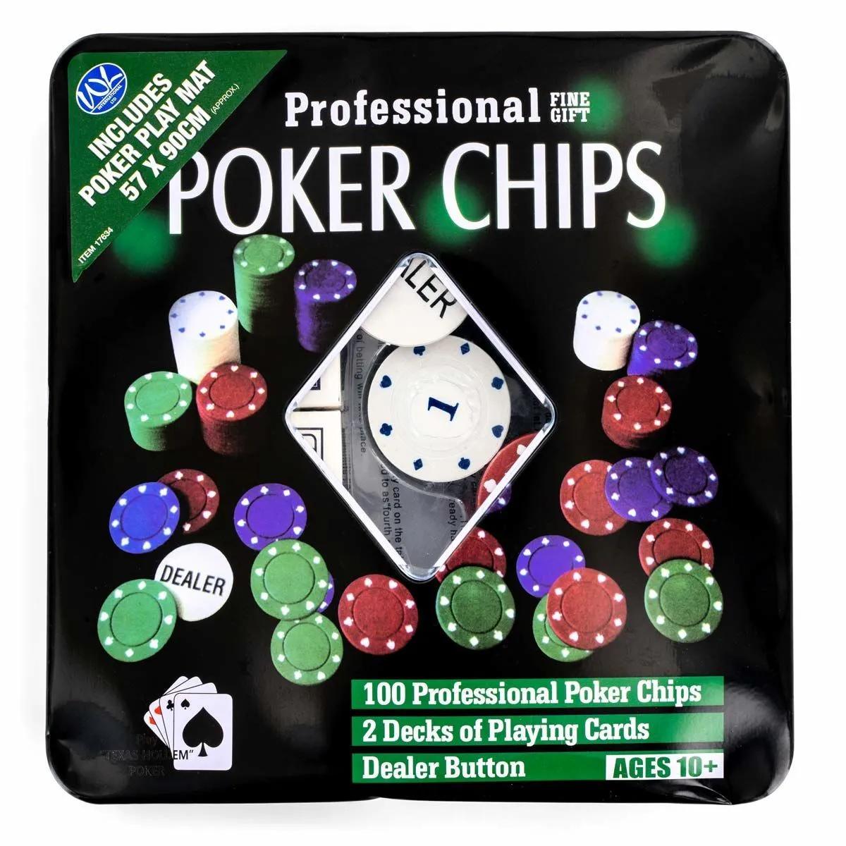 Zestaw do pokera Texas Hold'em