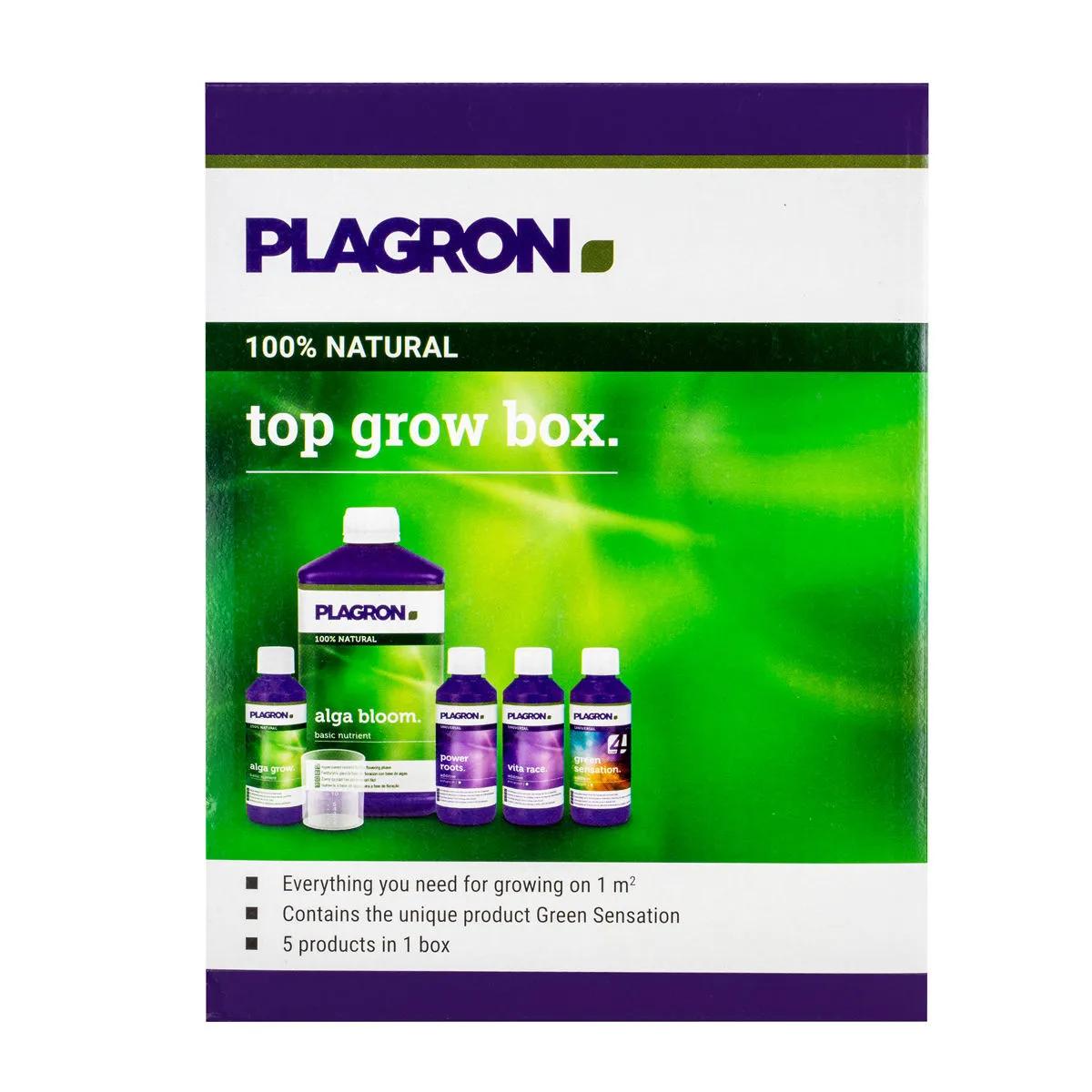 Top Grow Box 100% NATURAL Plagron – zestaw nawozów organicznych