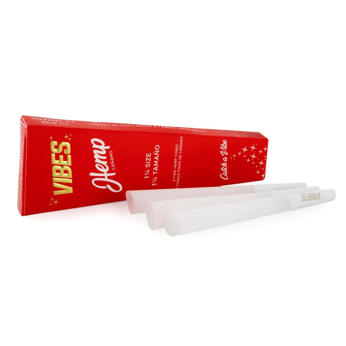 Vibes Hemp Cones 1¼ - gotowe gilzy konopne
