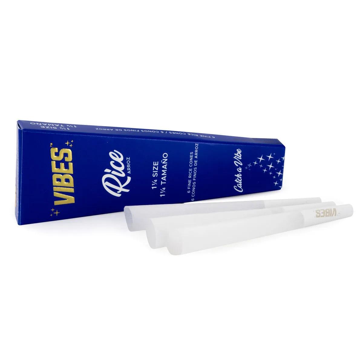 Vibes Rice Cones 1¼ — gotowe stożki ryżowe