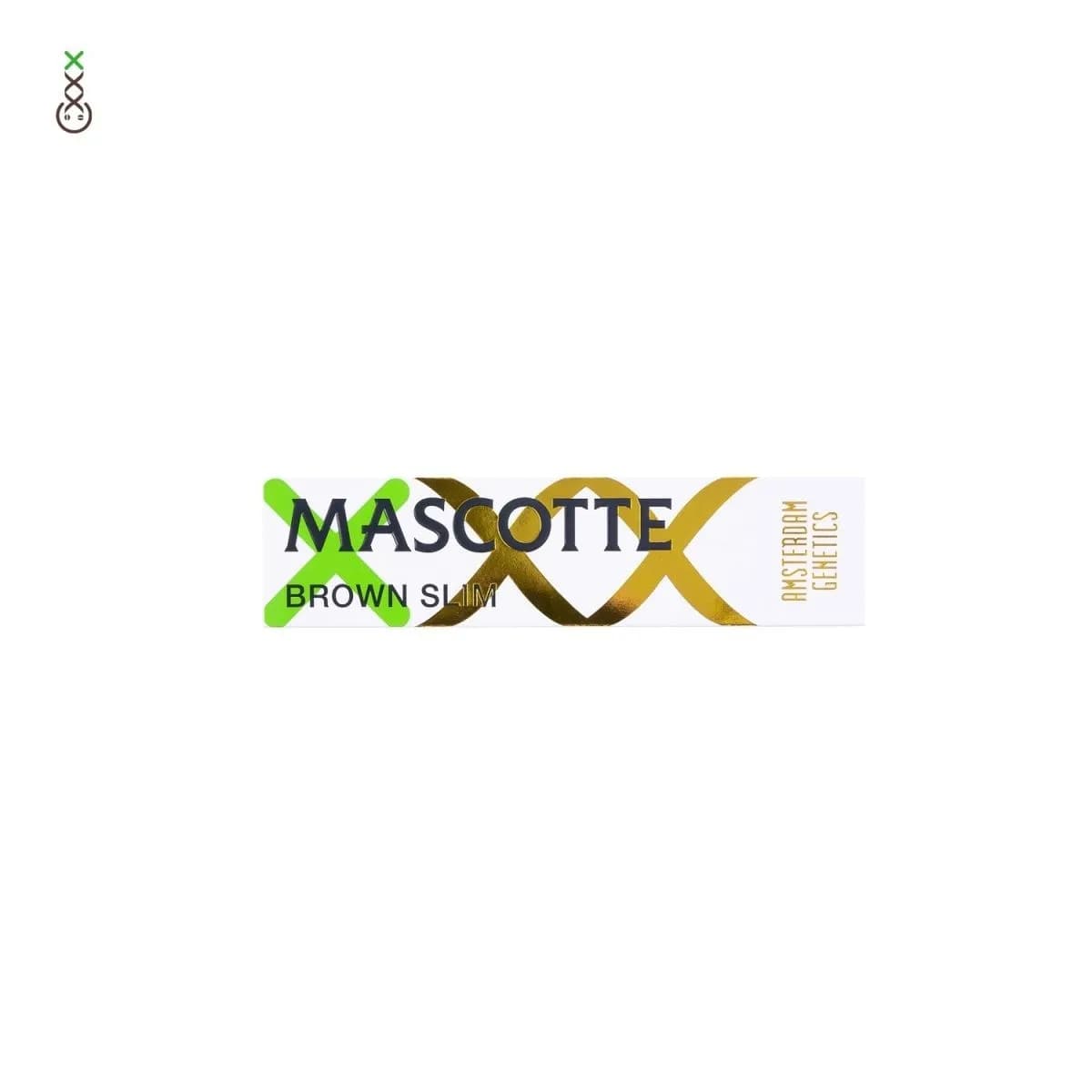 AG x Mascotte Brown Slim Size bibułki