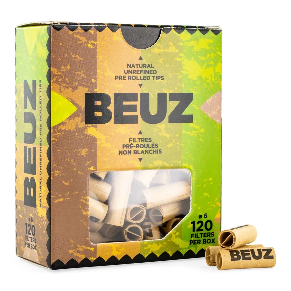 BEUZ brązowe gotowe filterki (120 szt.)