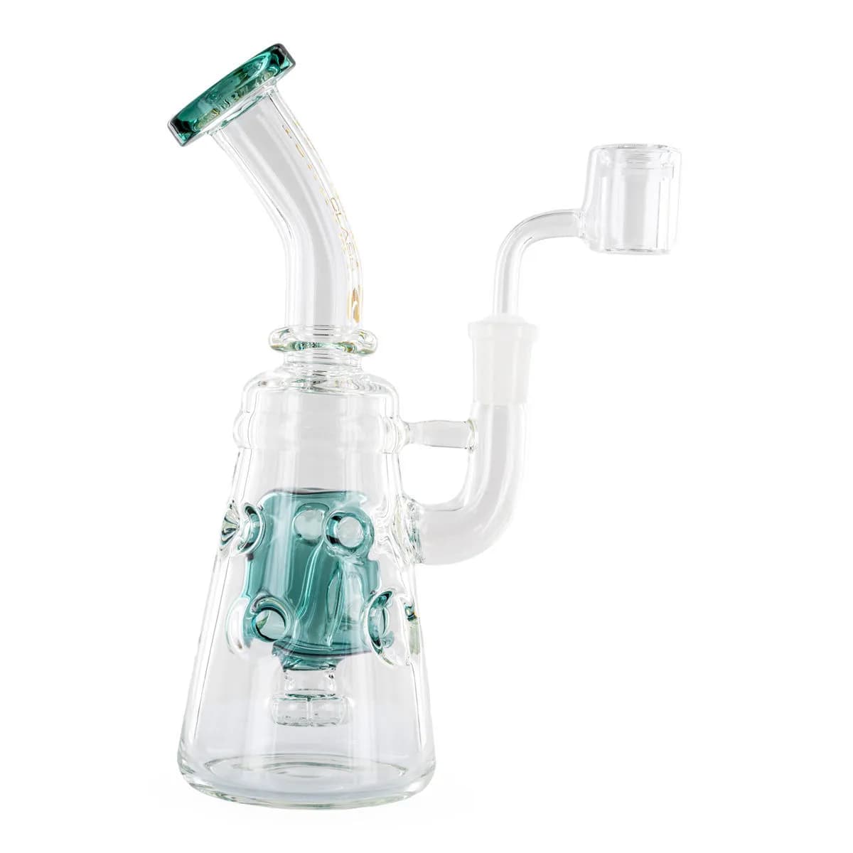 Dab rig do koncentratów Shower Head Swiss 9'' (Tsunami Glass)