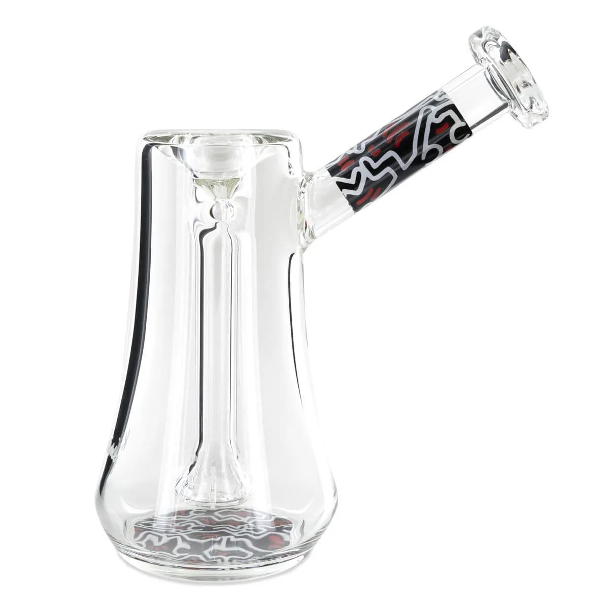 K. Haring Glass Collection Szklany Bubbler