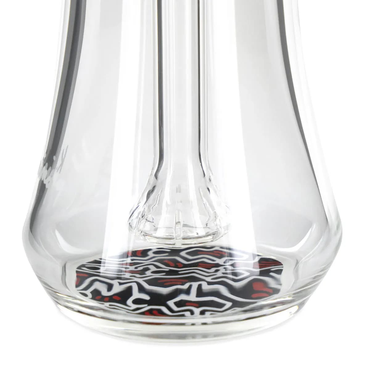 K. Haring Glass Collection Szklany Bubbler