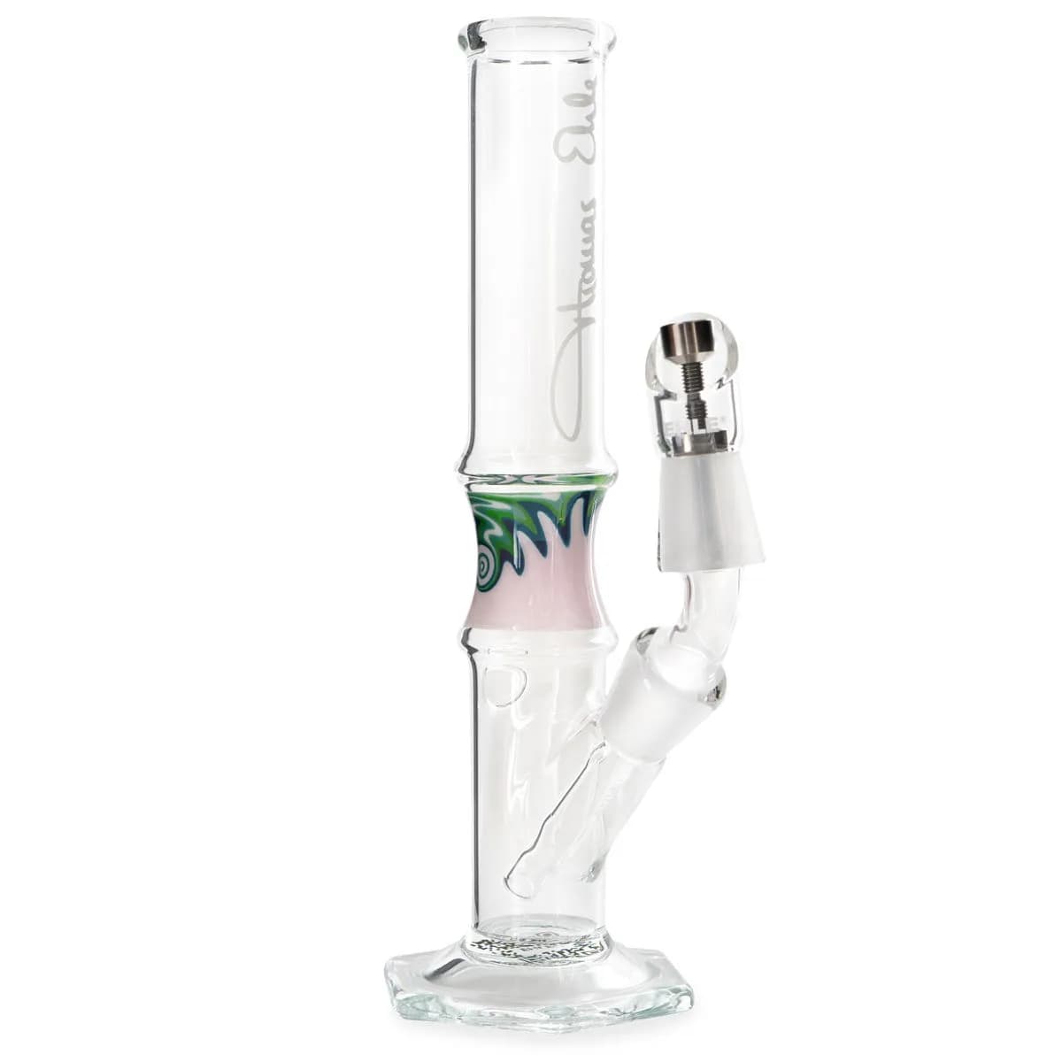 Bong do dabbingu szklany Malachite (EHLE)