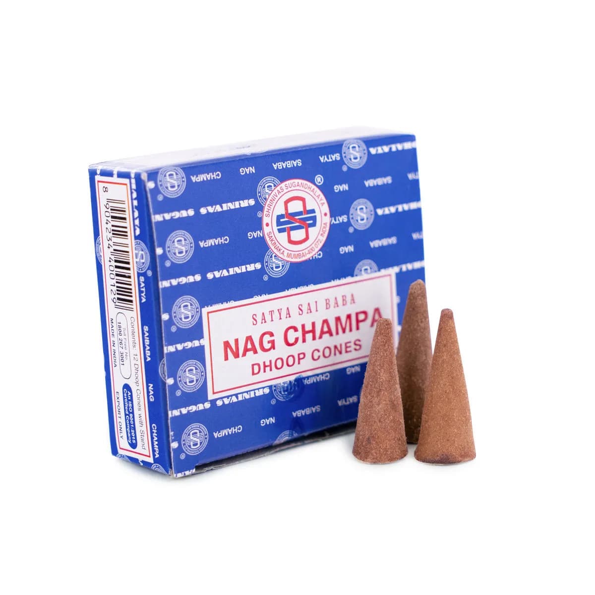 Kadzidło stożkowe Sai Baba Nag Champa Dhoop