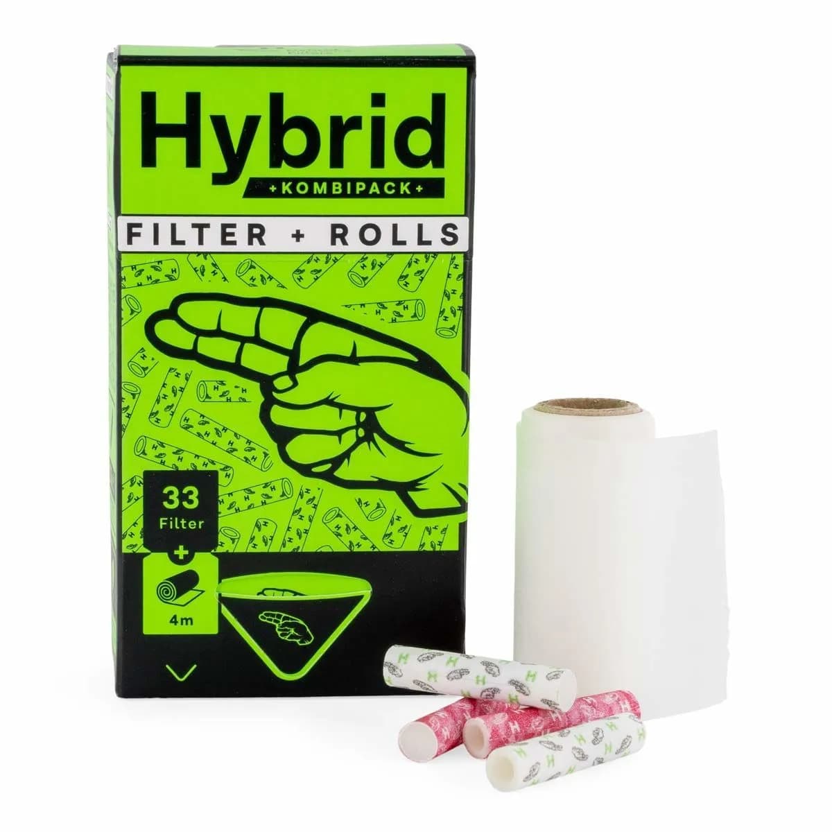 Kombipack Hybrid - 33 filtry + 4m bibułek