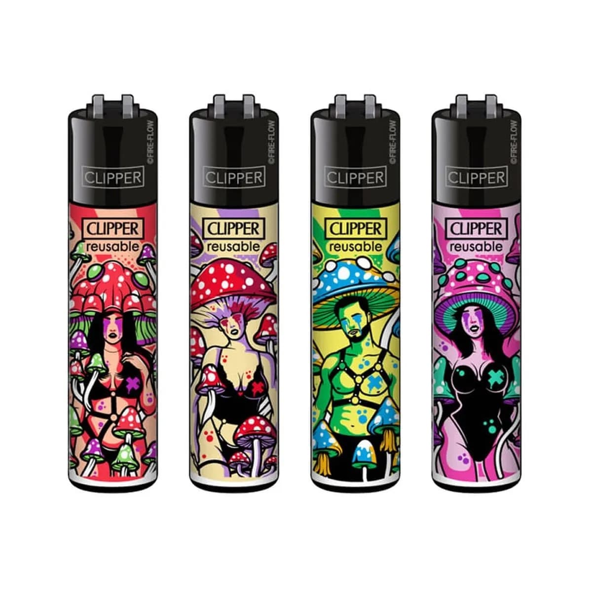 Zapalniczka Clipper Kinky Shroom