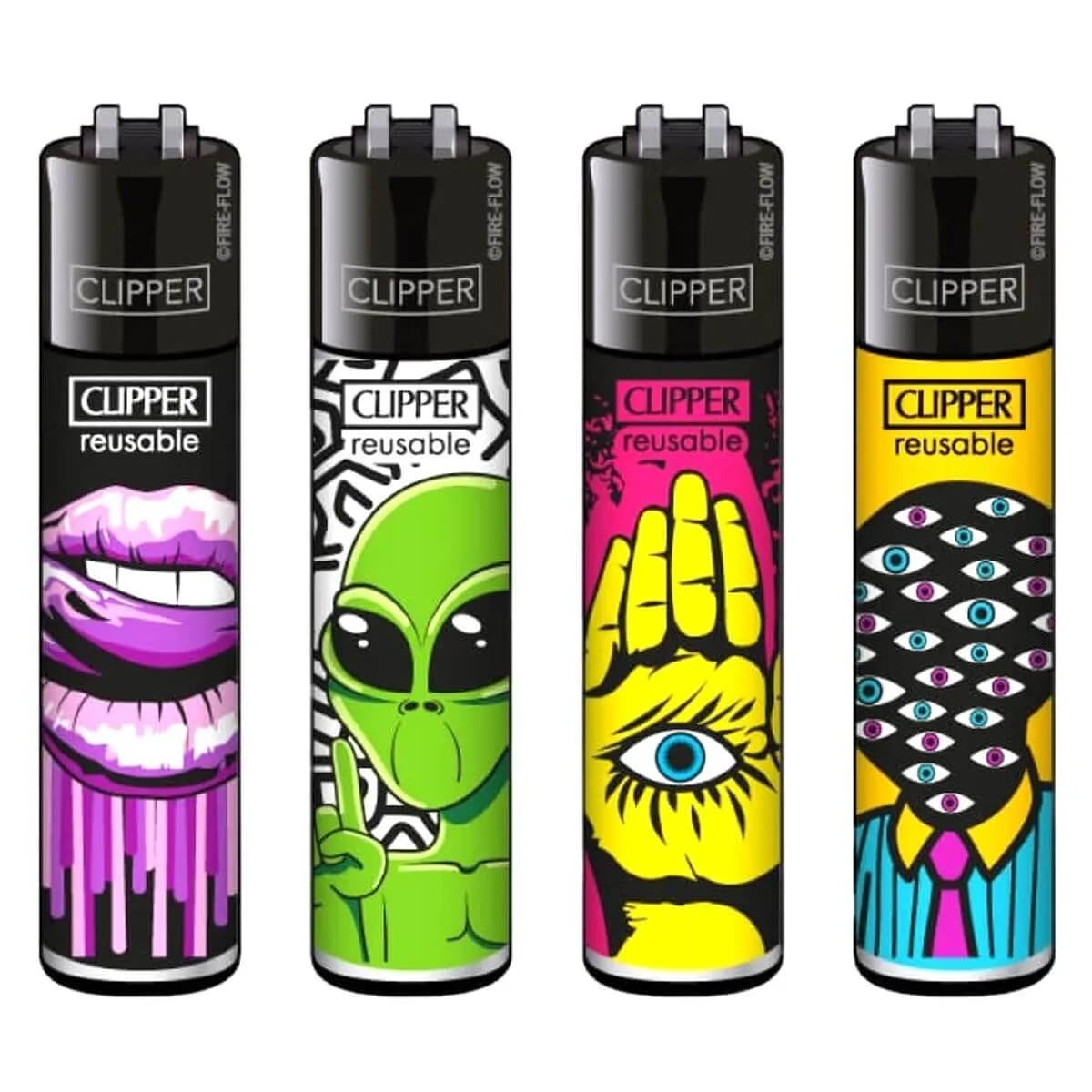 Zapalniczka Clipper Love Martians